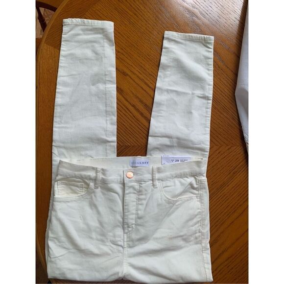 NWT Ann Taylor Loft Modern Straight Thin Wale Corduroy - Picture 8 of 8